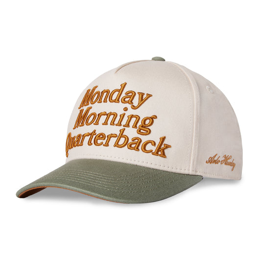 Monday Morning Quarterback Cap | Turtledove / Golden Orange