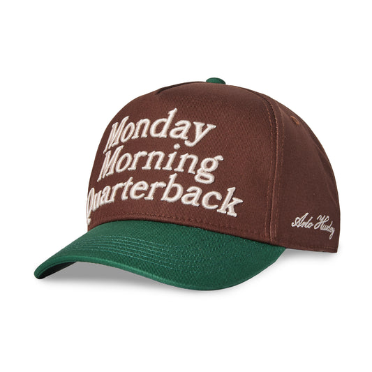 Monday Morning Quarterback Cap | Chocolate Brown